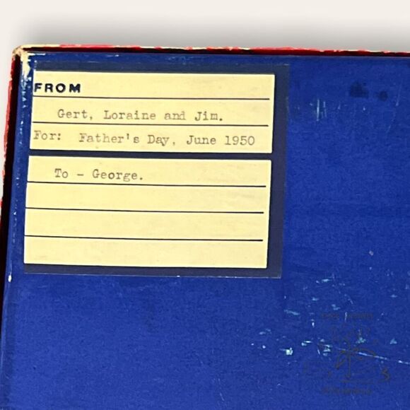 Burns Edge Stainless Knife Set with Butterscotch Bakelite Handles - Picture 7 of 9